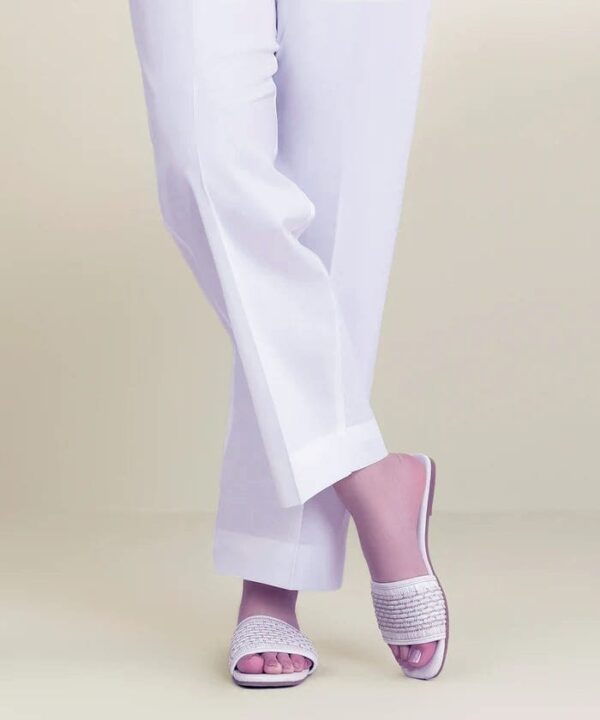 ✅ Wide Leg Cotton Pant Trouser For Women (WHITE) – WLPTC (Culottes Style)