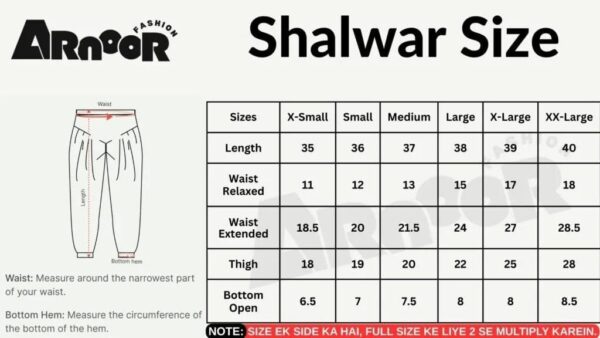 ✅ Basic Cotton Shalwar For Women (White) – BCS-W