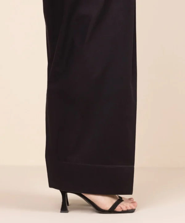 ✅ Elegant Farshi Shalwar For Women (Black)– EFSB