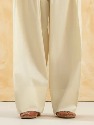 A3278SR-SML-002-DyedCambricShalwar_Pret_1.webp ✅ Elegant Farshi Shalwar For Women (Off White)– EFSOW