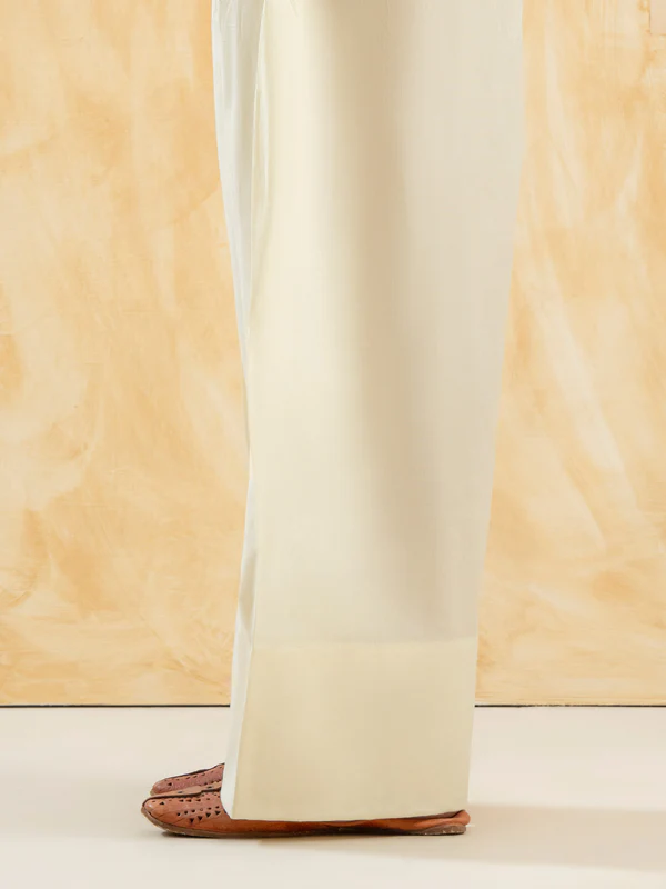 A3278SR-SML-002-DyedCambricShalwar_Pret_4.webp ✅ Elegant Farshi Shalwar For Women (Off White)– EFSOW