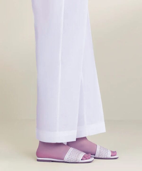 ✅ Wide Leg Cotton Pant Trouser For Women (WHITE) – WLPTC (Culottes Style)