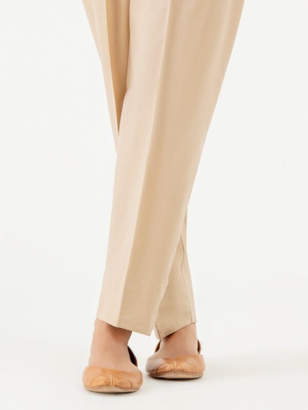 ✅ Straight Cotton Pant Trouser For Women (BEIGE)-BCPT
