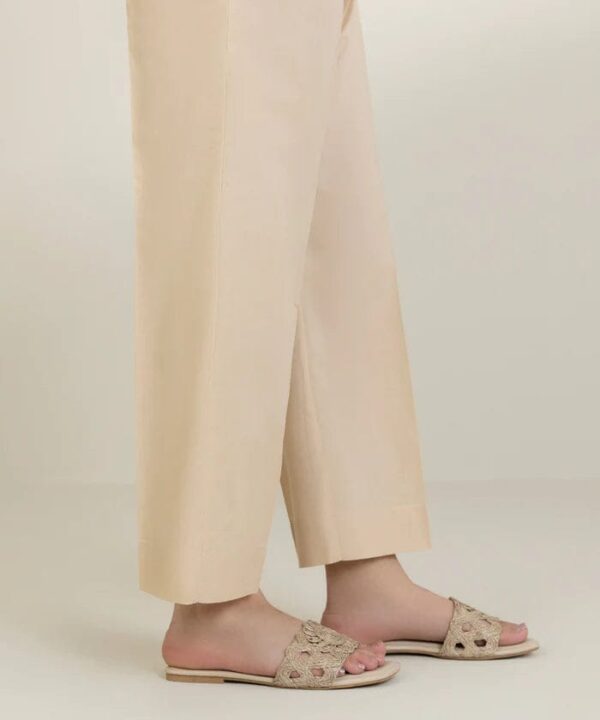 ✅ Wide Leg Cotton Pant Trouser For Women (BEIGE)  – WLPTC (Culottes Style)