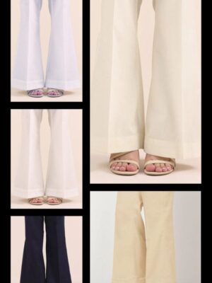 ✅ Bell Bottom Cotton Trousers For Women – BBCT