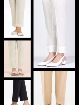 ✅ Straight Cotton Pant Trouser For Women -BCPT