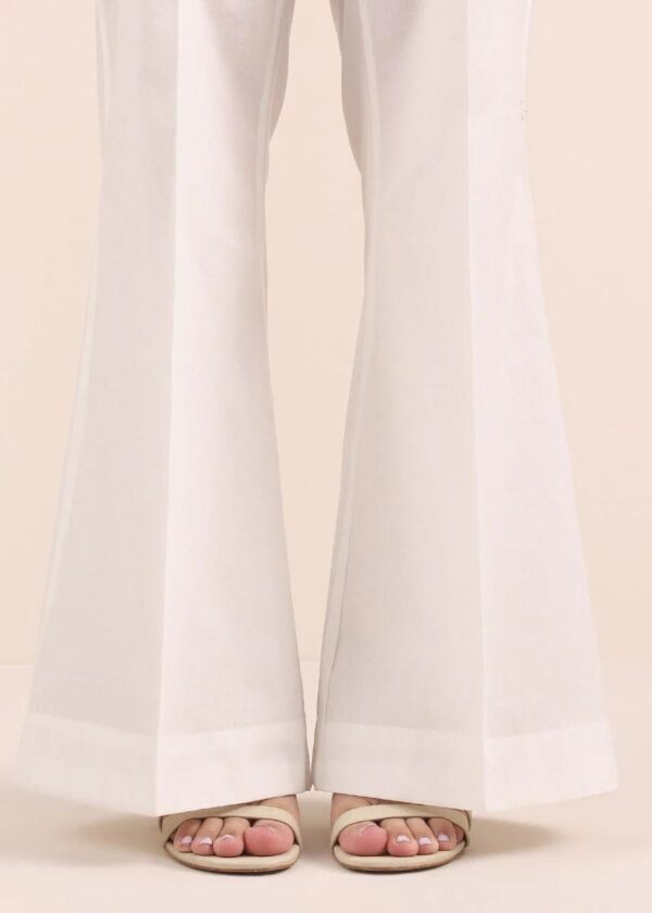 ✅ Bell Bottom Cotton Trousers For Women (Off White) – BBCT