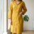✅ Premium Coat Collar Front Open Kurti Trouser Co-Ord Set Round Daman With Pockets For Women